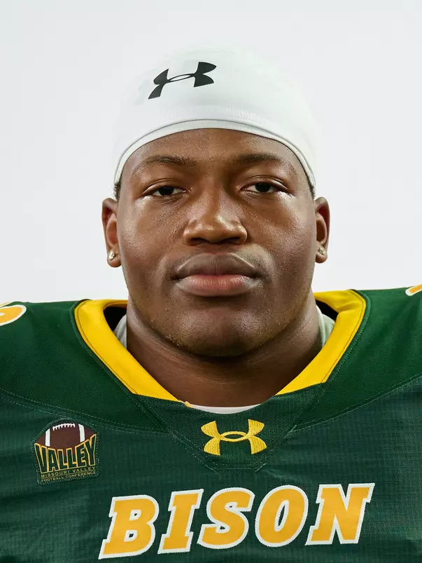 North Dakota State University football headshot taken August 8, 2025.