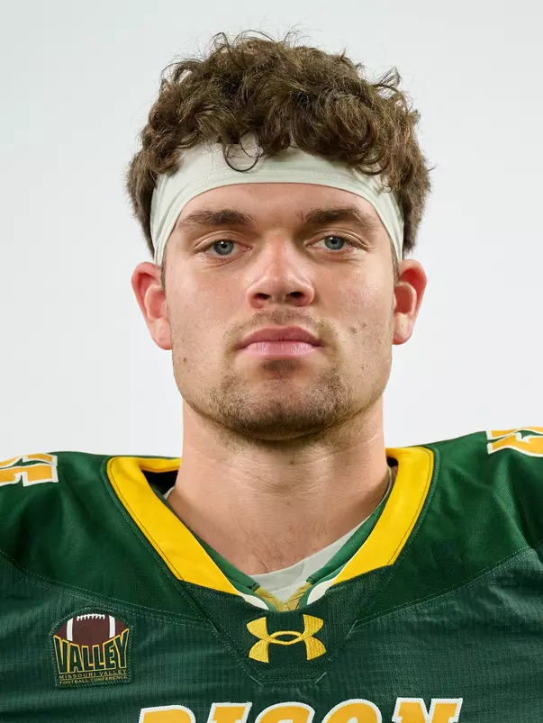 North Dakota State University football headshot taken August 8, 2025.