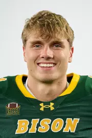 North Dakota State University football headshot taken August 8, 2025.
