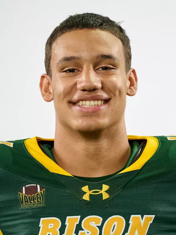 North Dakota State University football headshot taken August 8, 2025.