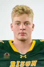North Dakota State University football headshot taken August 8, 2025.