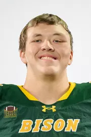 North Dakota State University football headshot taken August 8, 2025.