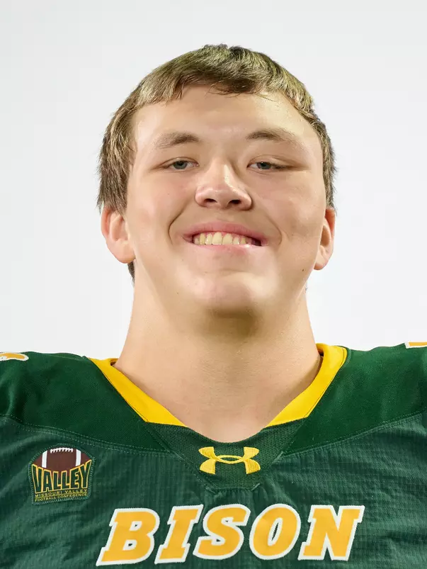 North Dakota State University football headshot taken August 8, 2025.