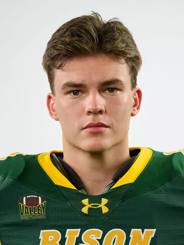 North Dakota State University football headshot taken August 8, 2025.
