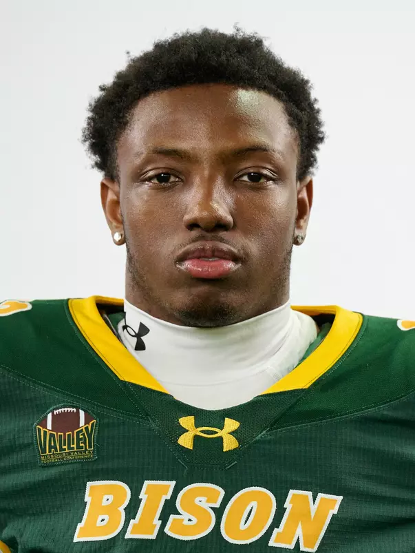 North Dakota State University football headshot taken August 8, 2025.