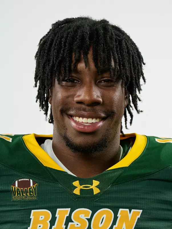 North Dakota State University football headshot taken August 8, 2025.