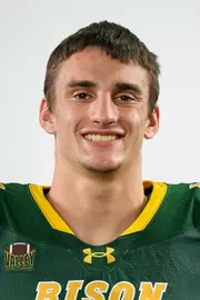 North Dakota State University football headshot taken August 8, 2025.