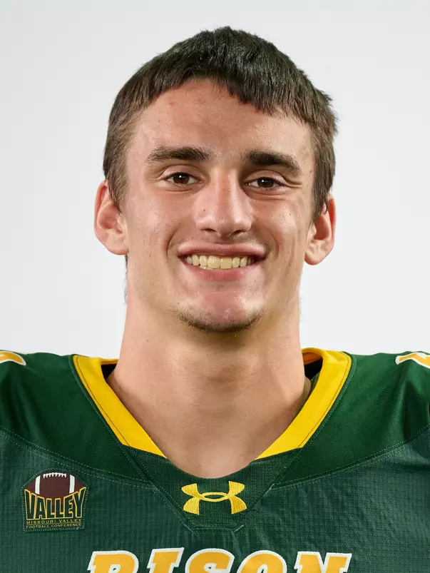 North Dakota State University football headshot taken August 8, 2025.