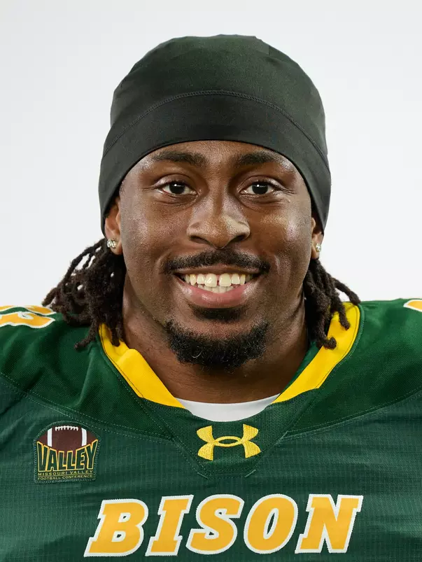 North Dakota State University football headshot taken August 8, 2025.