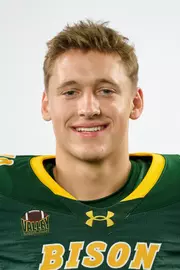 North Dakota State University football headshot taken August 8, 2025.