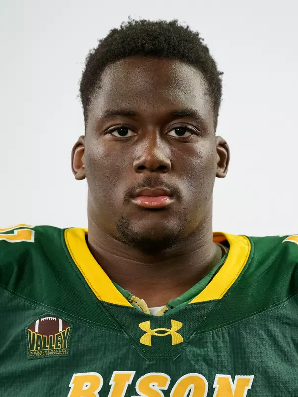 North Dakota State University football headshot taken August 8, 2025.