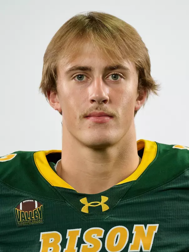 North Dakota State University football headshot taken August 8, 2025.