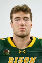 North Dakota State University football headshot taken August 8, 2025.
