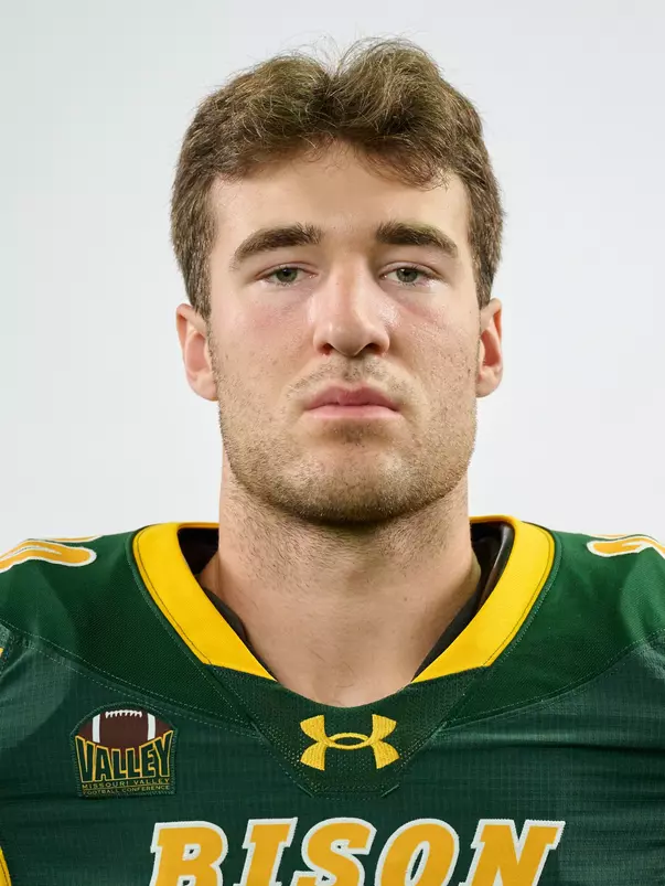 North Dakota State University football headshot taken August 8, 2025.