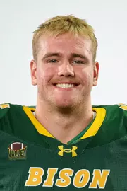 North Dakota State University football headshot taken August 8, 2025.
