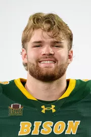 North Dakota State University football headshot taken August 8, 2025.