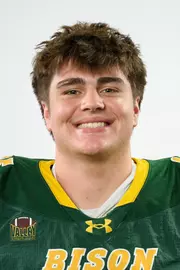 North Dakota State University football headshot taken August 8, 2025.