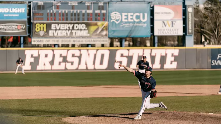 Brandon Thomas on the mound