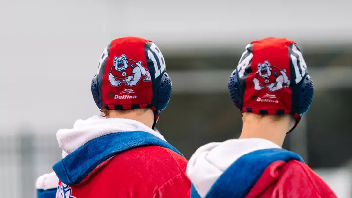 Fresno State water polo caps