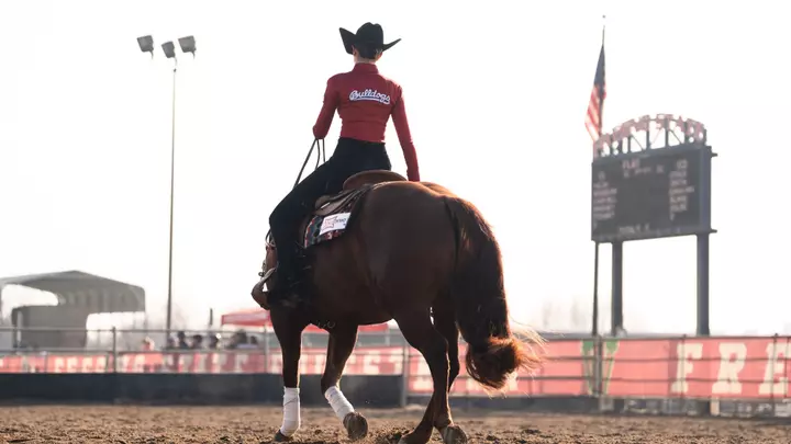 Fresno State horsemanship rider