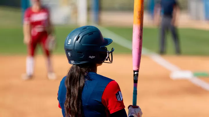 Emma Martinez at bat