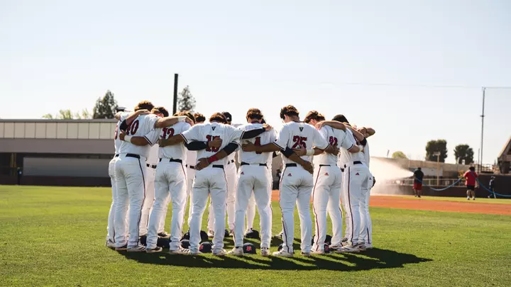 Baseball huddle