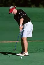 Women's Golf Moves Up On Second Day