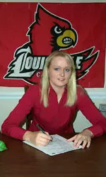 Henry Inks with Women's Golf