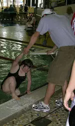 Swimming and Diving Help Make Special Olympic Swim Meet a Success