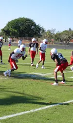 Cards Hold Second Practice Session, Enjoy Fun in the Sun at Orange Bowl Beach Party