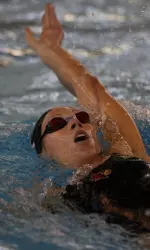 Women's Swimming Finishes Second at SMU Classic