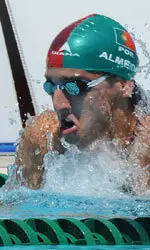 Swimmer Carlos Almeida Competes at FINA World Championships in Rome