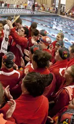 Women's Swimming and Diving Sign Six