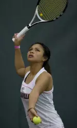 Women's Tennis Competes in Qualifying Rounds of the ITA
