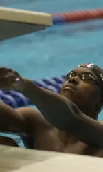 Swimming and Diving Complete Day 1 at North Carolina