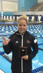 Women's Swimming Places 2nd at SMU Classic