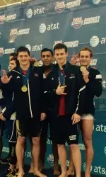 Swimming Notches Two Relay Wins at USA Short Court National Championships