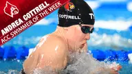 Cottrell Wins ACC Swimmer of the Week