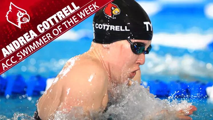 Cottrell Wins ACC Swimmer of the Week