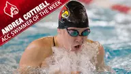 Carroll and Cottrell Named ACC Swimmers of the Week