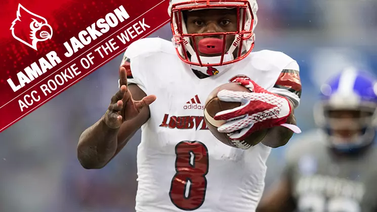 Jackson Honored As ACC Rookie of the Week