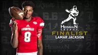 Jackson Named School’s First Heisman Trophy Finalist
