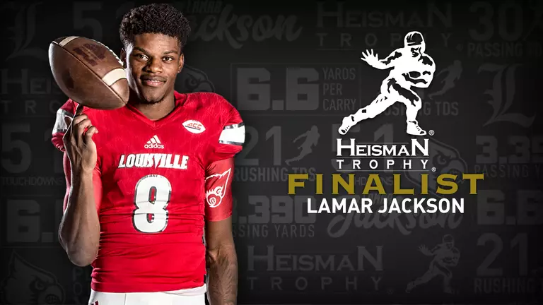 Jackson Named School’s First Heisman Trophy Finalist