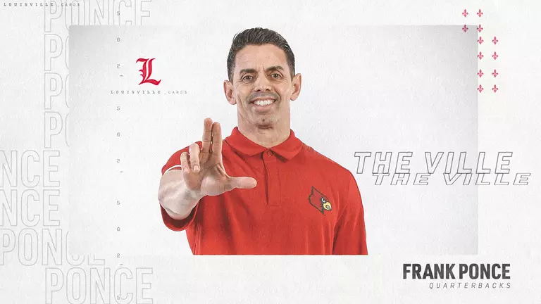 Louisville Football Names Ponce Quarterbacks Coach
