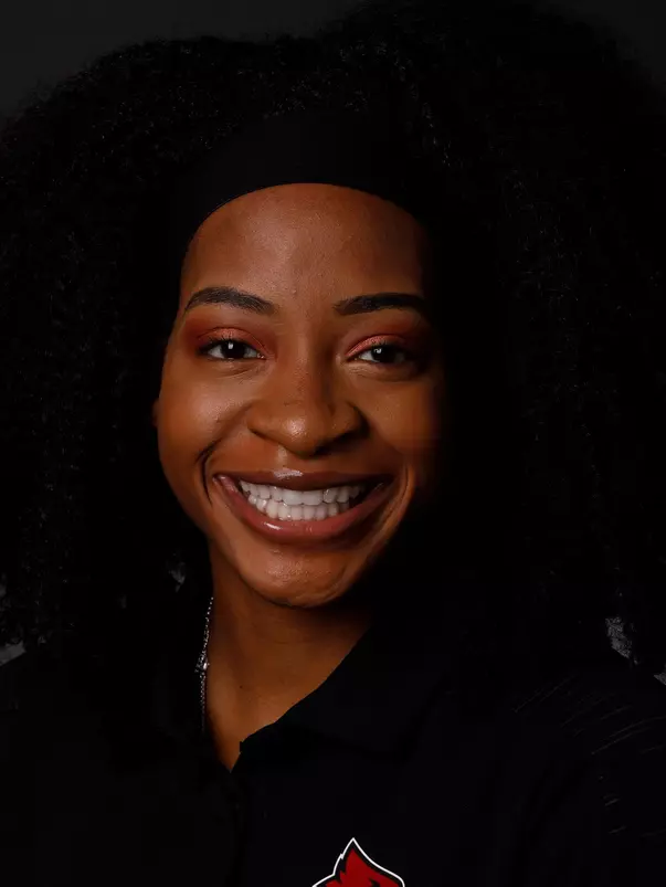 This is a head shot of Angel Amadi.