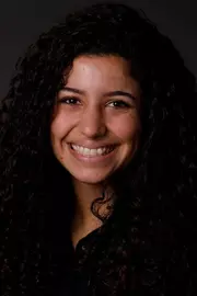 This is a head shot of Gabriela Leon.