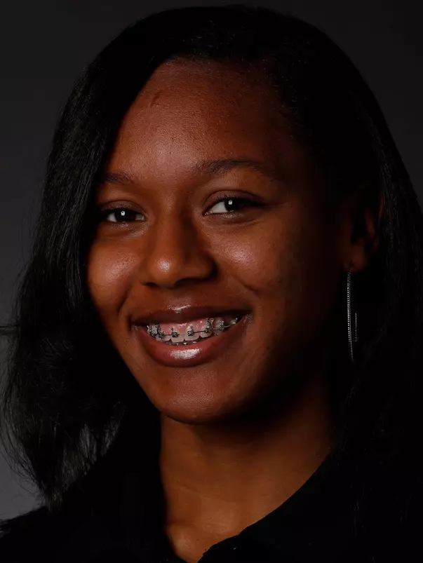 This is a head shot of Kelsey Hayward.