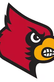 UofL Bird Head logo for black backgrounds