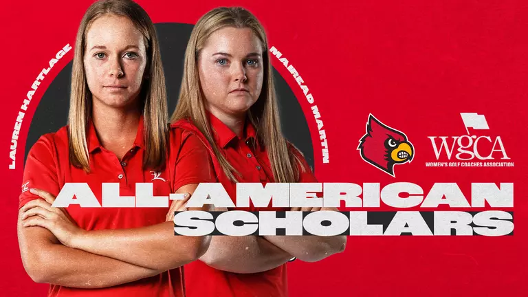 Hartlage, Martin Named WGCA All-American Scholars