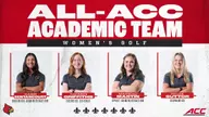 Women's Golf Places Four on All-ACC Academic Team
